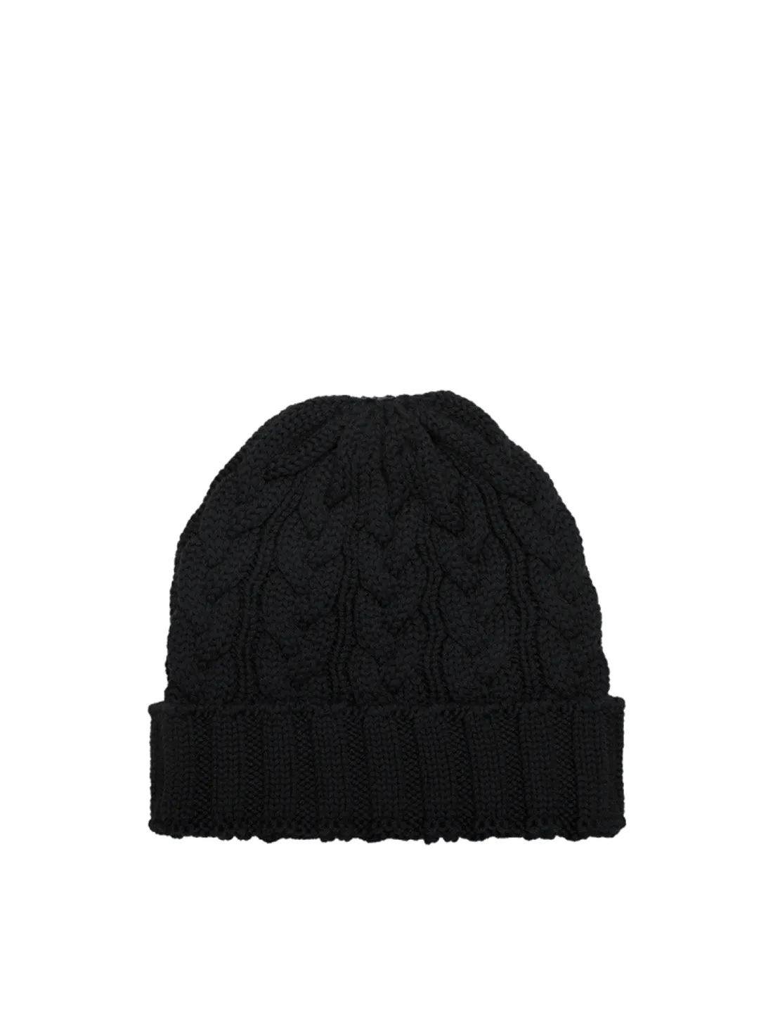 Charlie Cable Knit Hat - Charcoal