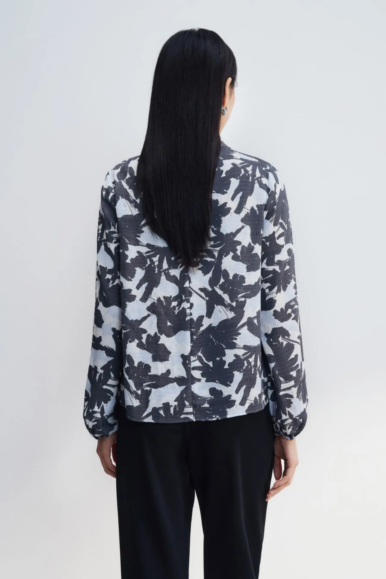 Chiffon Print Top