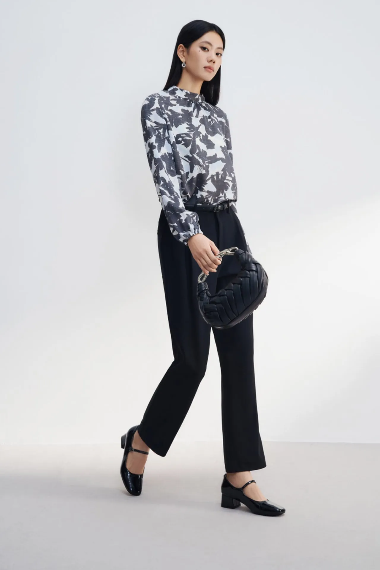 Chiffon Print Top