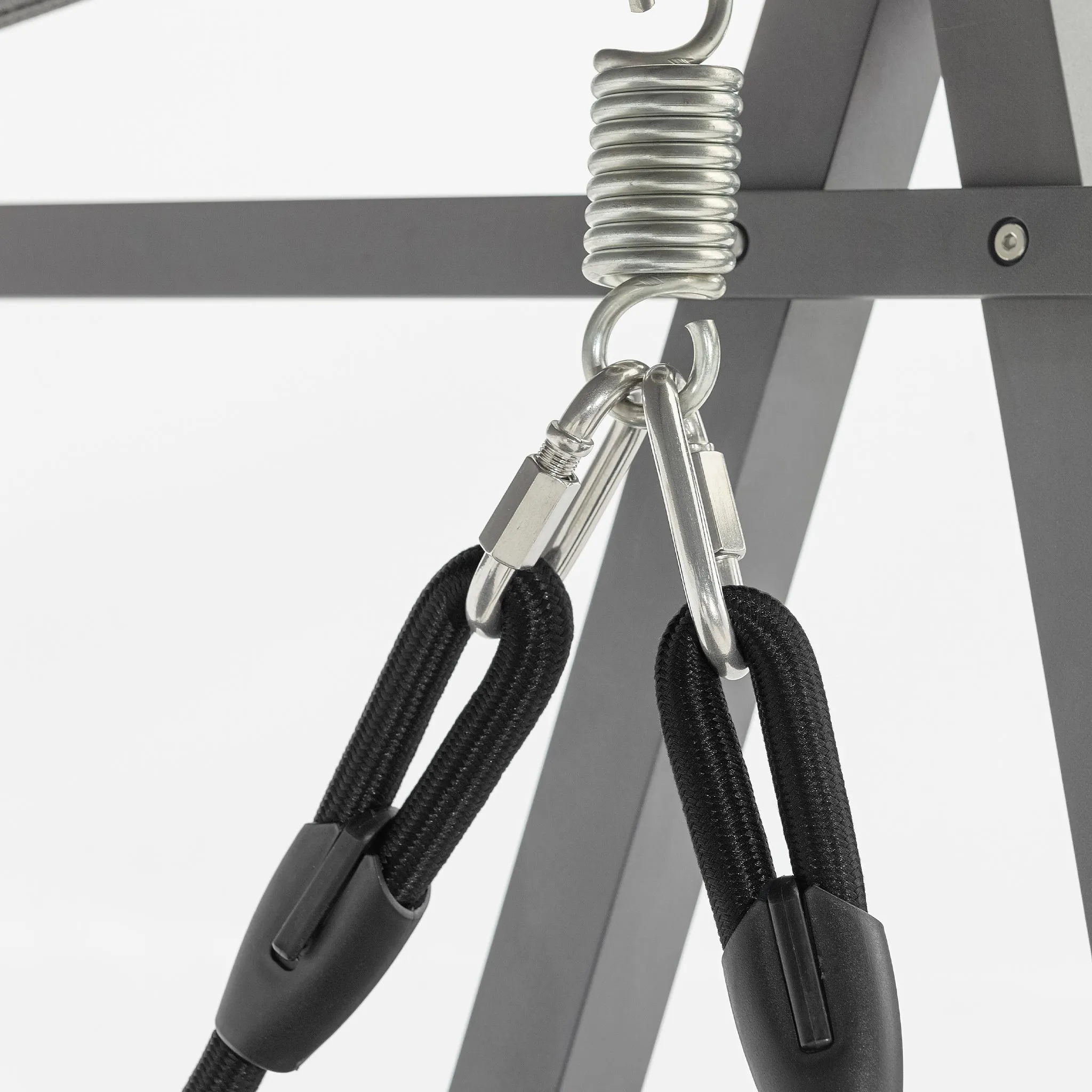 Lima Aluminium Swing Seat in Washed Grey