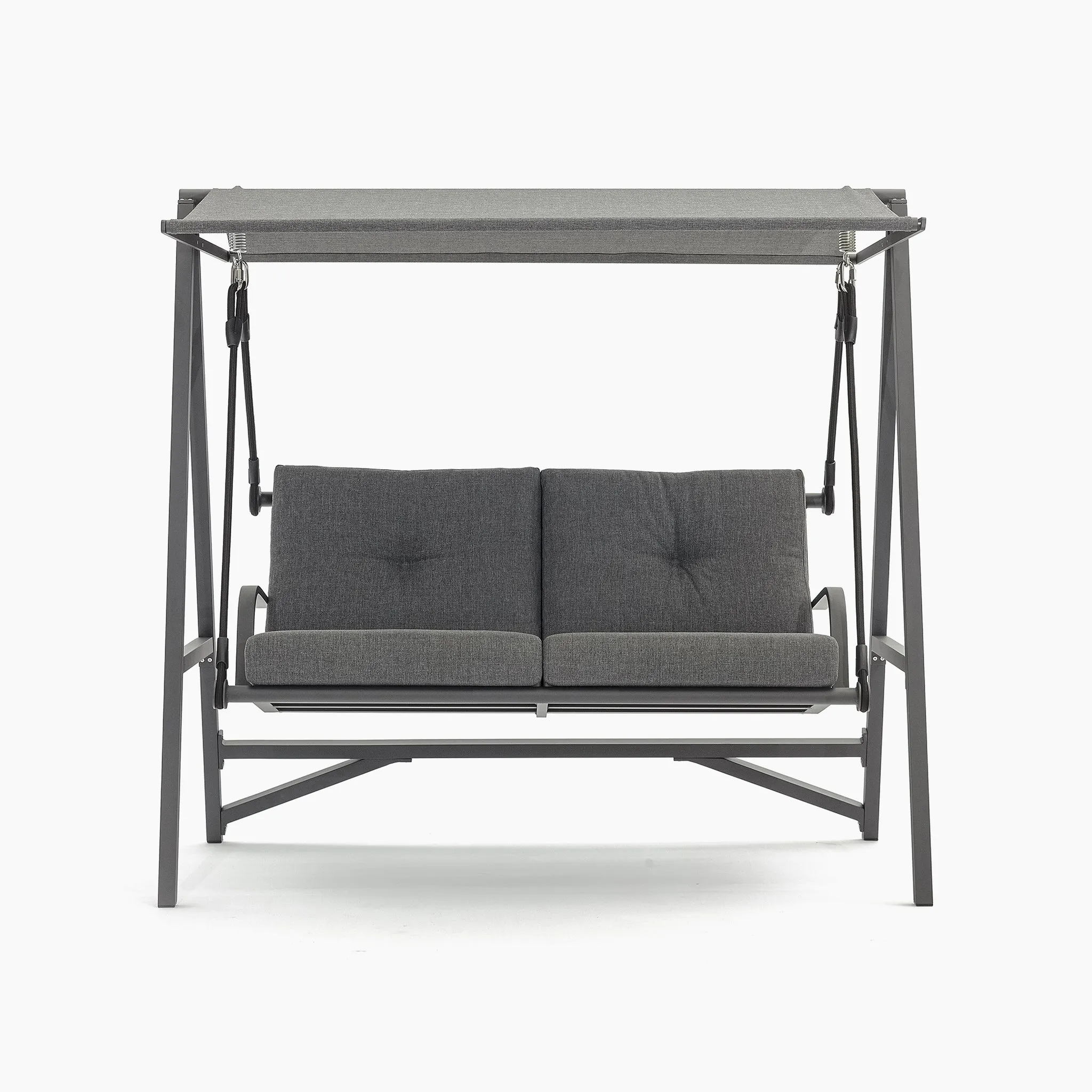 Lima Aluminium Swing Seat in Washed Grey