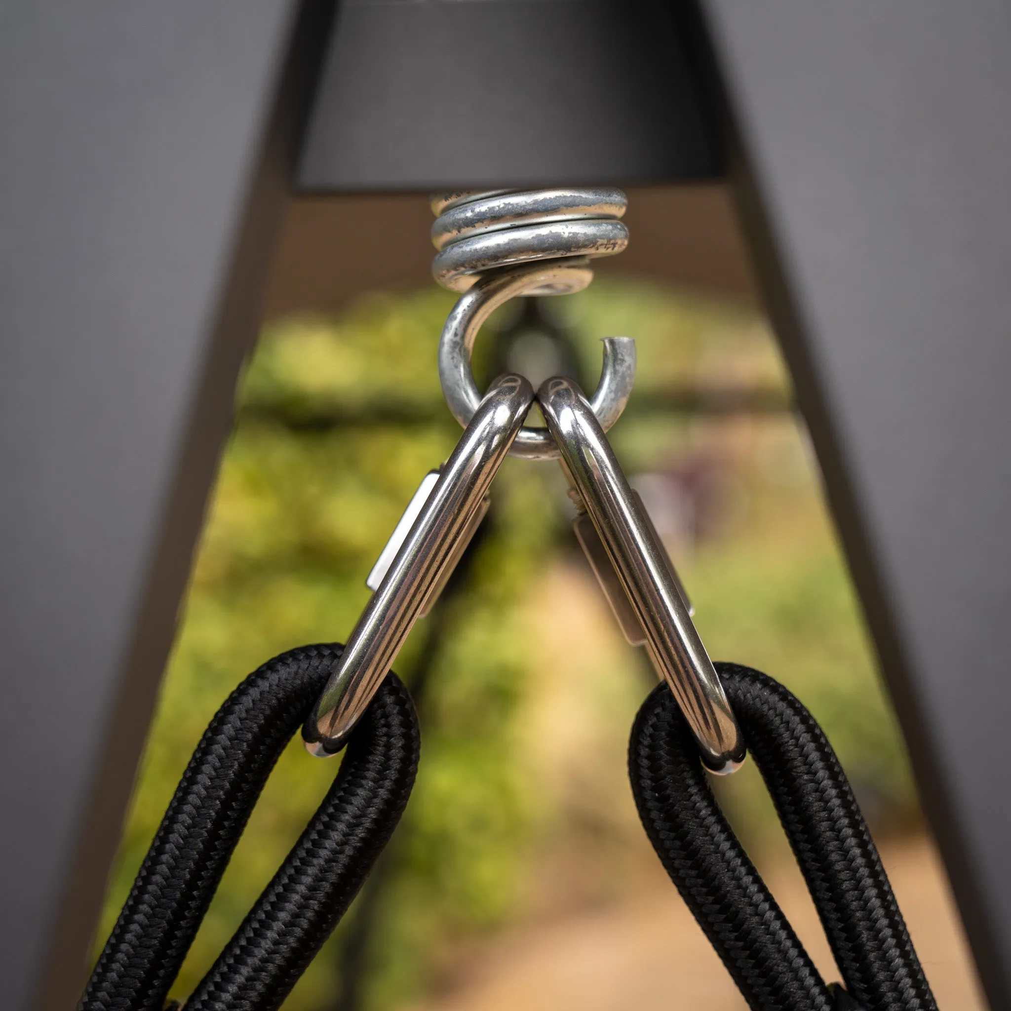 Lima Aluminium Swing Seat in Washed Grey