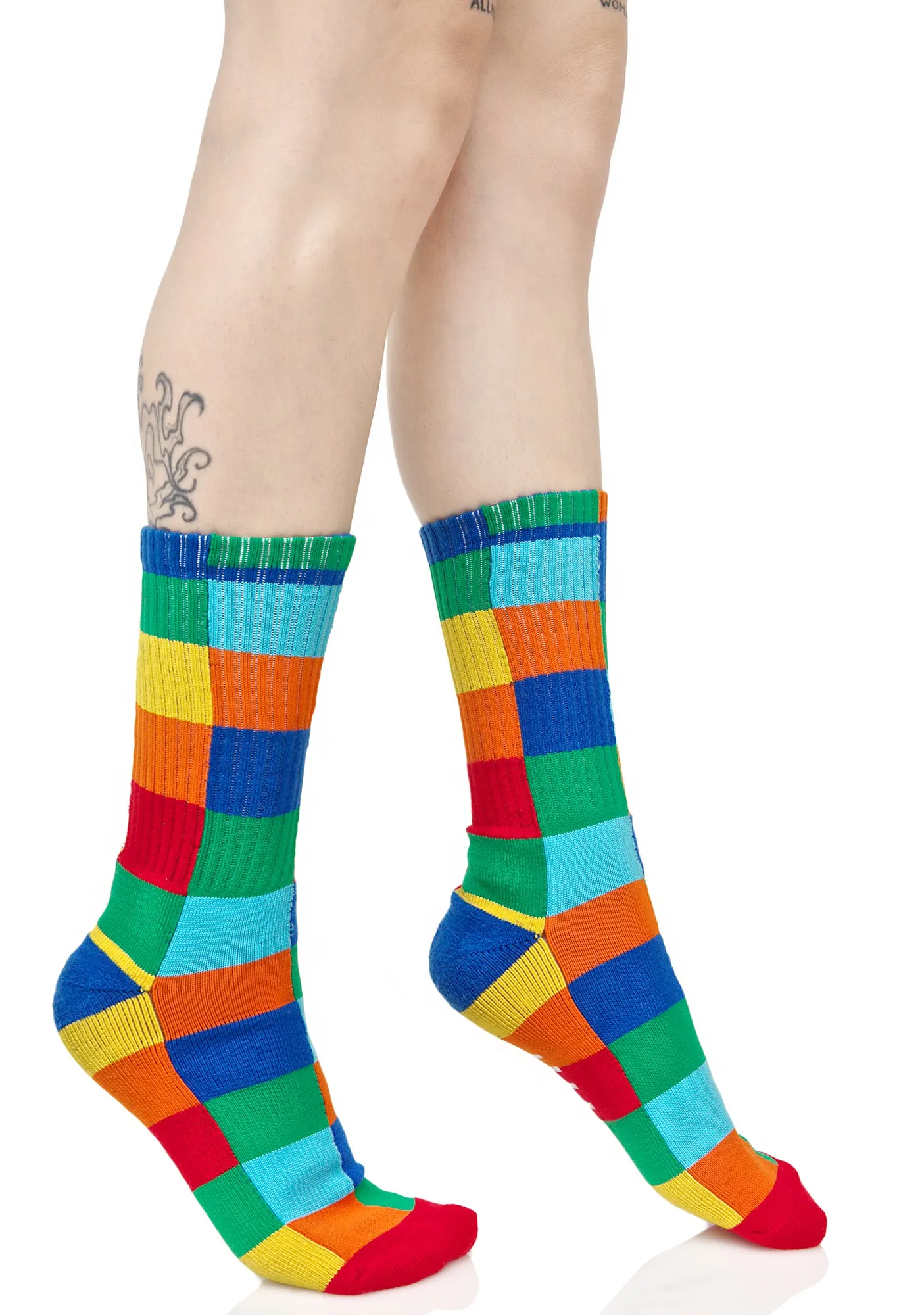 Loud Shapes Crew Sock