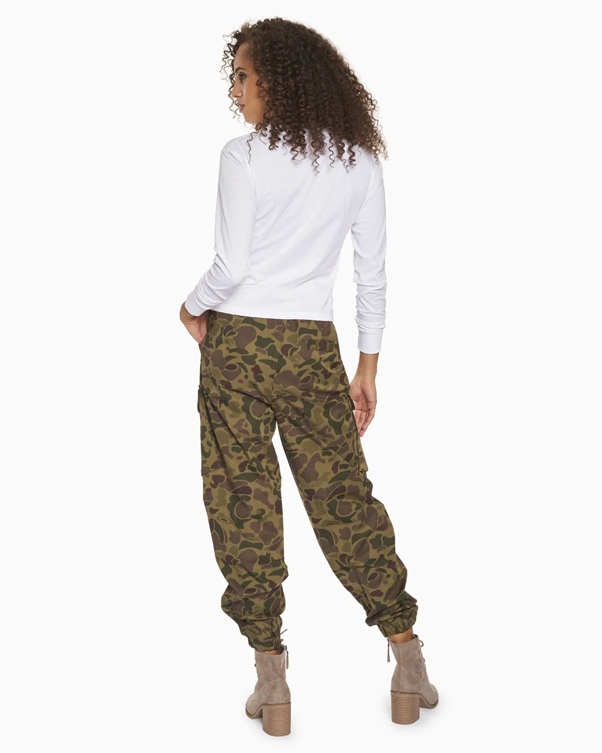 Meghan Print Utility Jogger