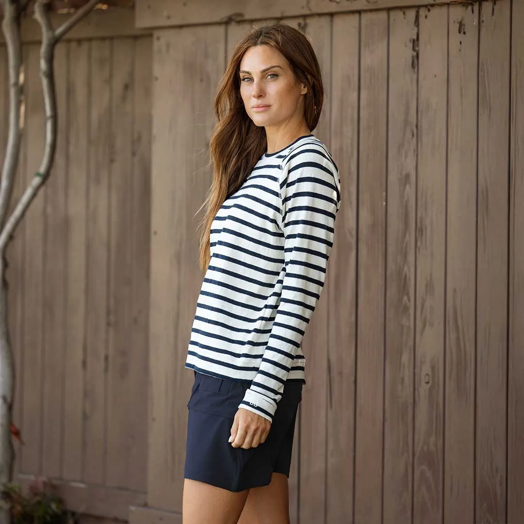 Mini Cargo Skirt, True Blue