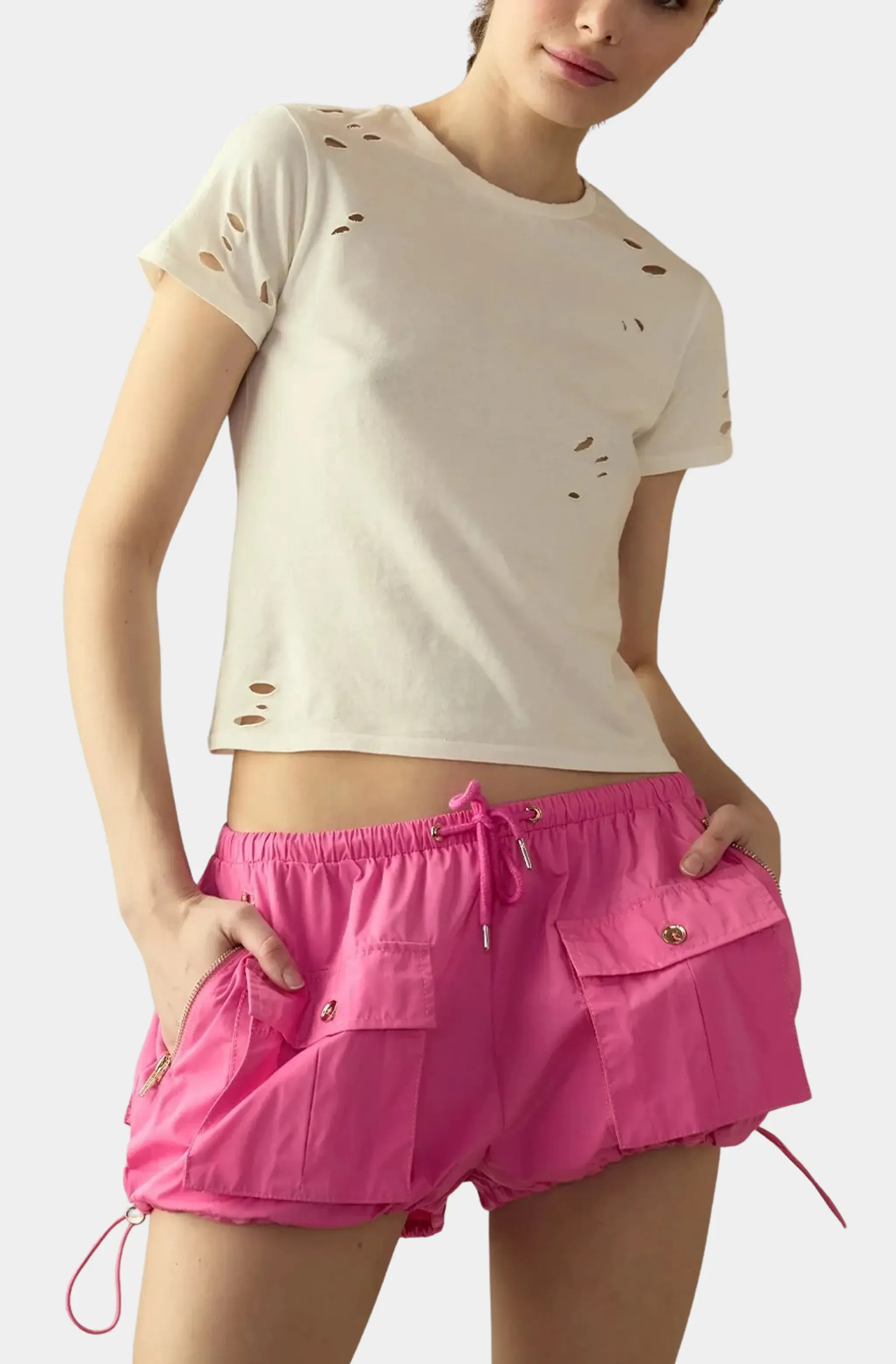 Nylon Cargo Bloomers