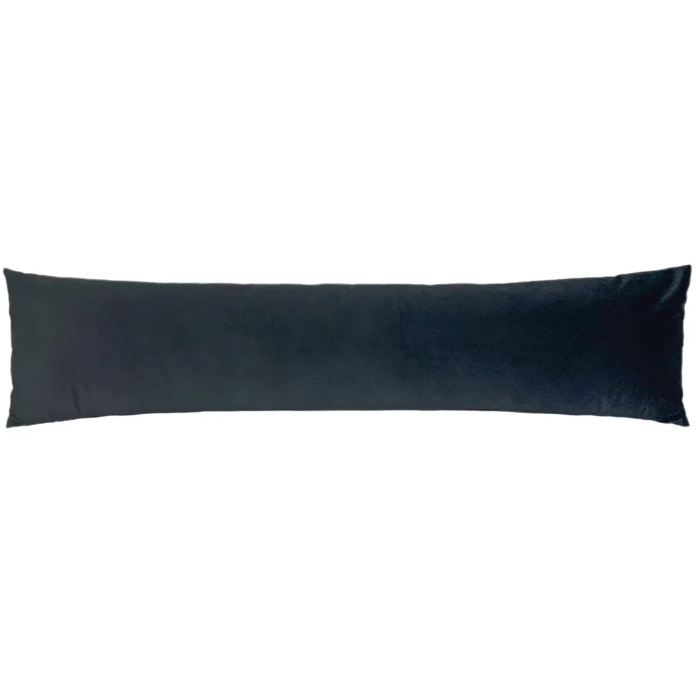 Opulence Velvet Draught Excluder Jet