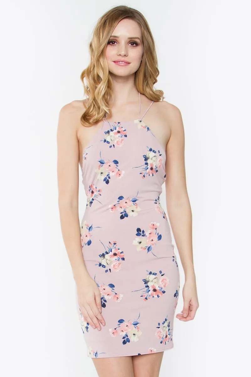 Petal Pusher Bodycon Dress