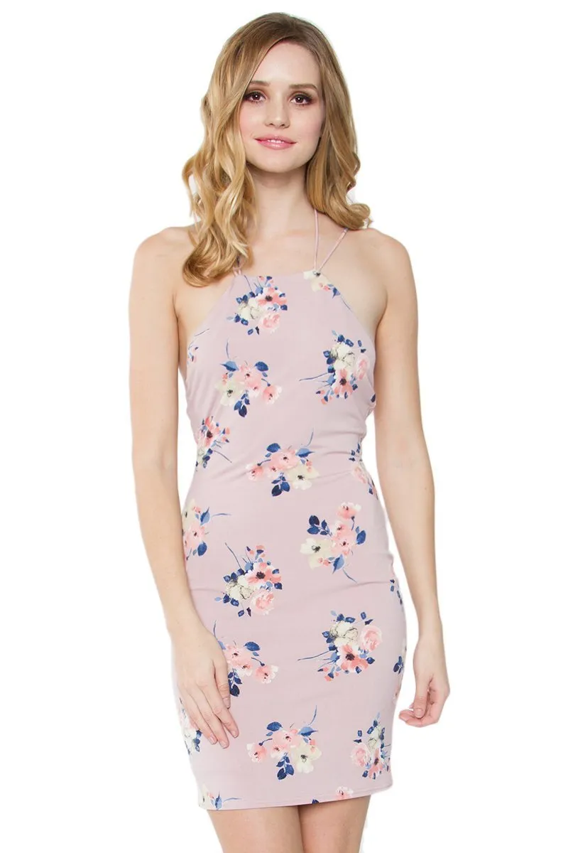 Petal Pusher Bodycon Dress