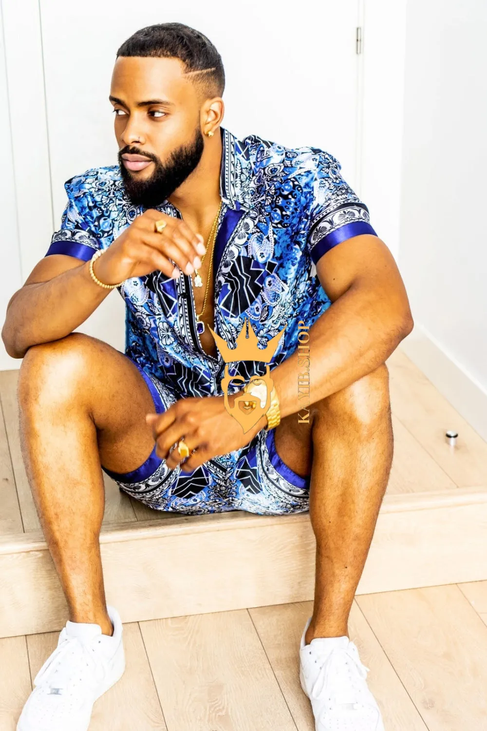 Silk Short Set - Embrace Comfort and Luxury with our Handmade Paisley Patterned Pajamas - Get the Ultimate Personalized Experience!