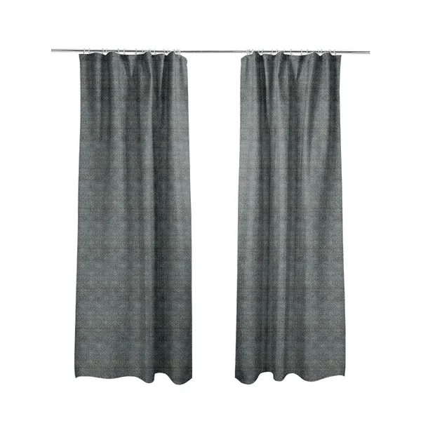 Sorata Velvet Textured Heavyweight Pattern Blue Colour Velvet Upholstery Furnishing Fabric - Made To Measure Curtains