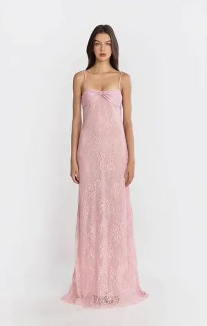 Stolen Stores - Swan Slip Maxi Dress in Pink