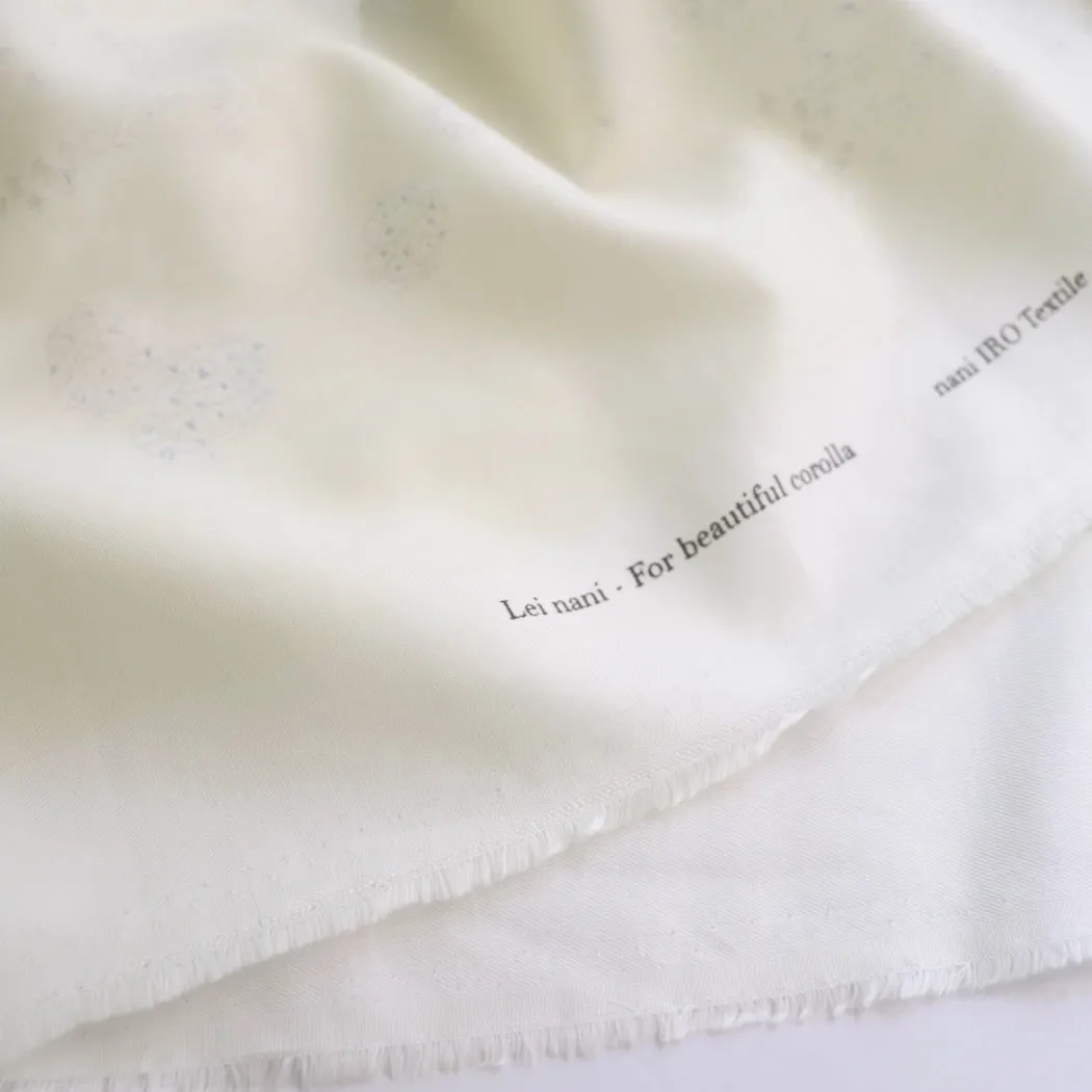 Swatch — Nani Iro Lei Nani Cotton Silk Lawn — Pearl D