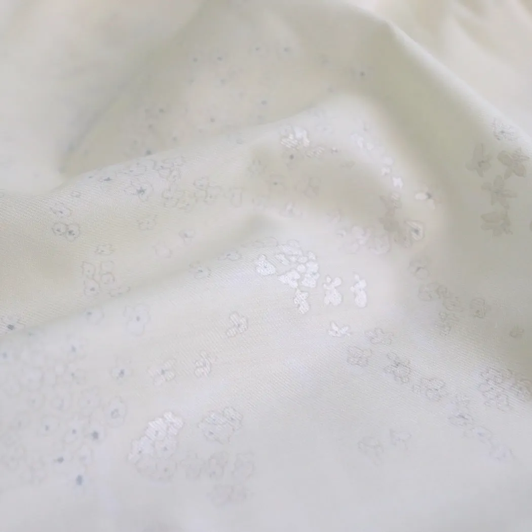 Swatch — Nani Iro Lei Nani Cotton Silk Lawn — Pearl D