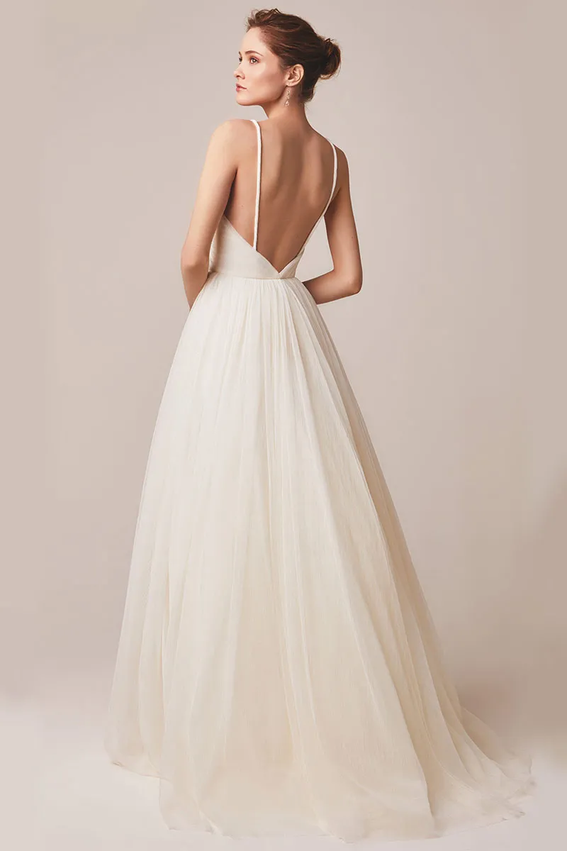 Sweet Love Ivory Trendy Tulle Maxi Dress