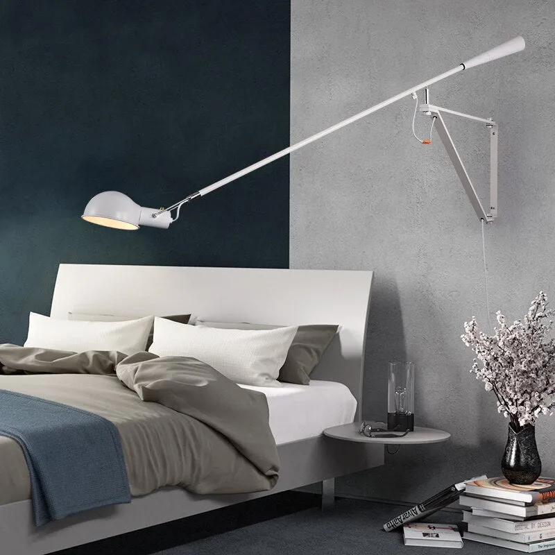 Swing Arm Wall Lamp for Retro Industrial Décor