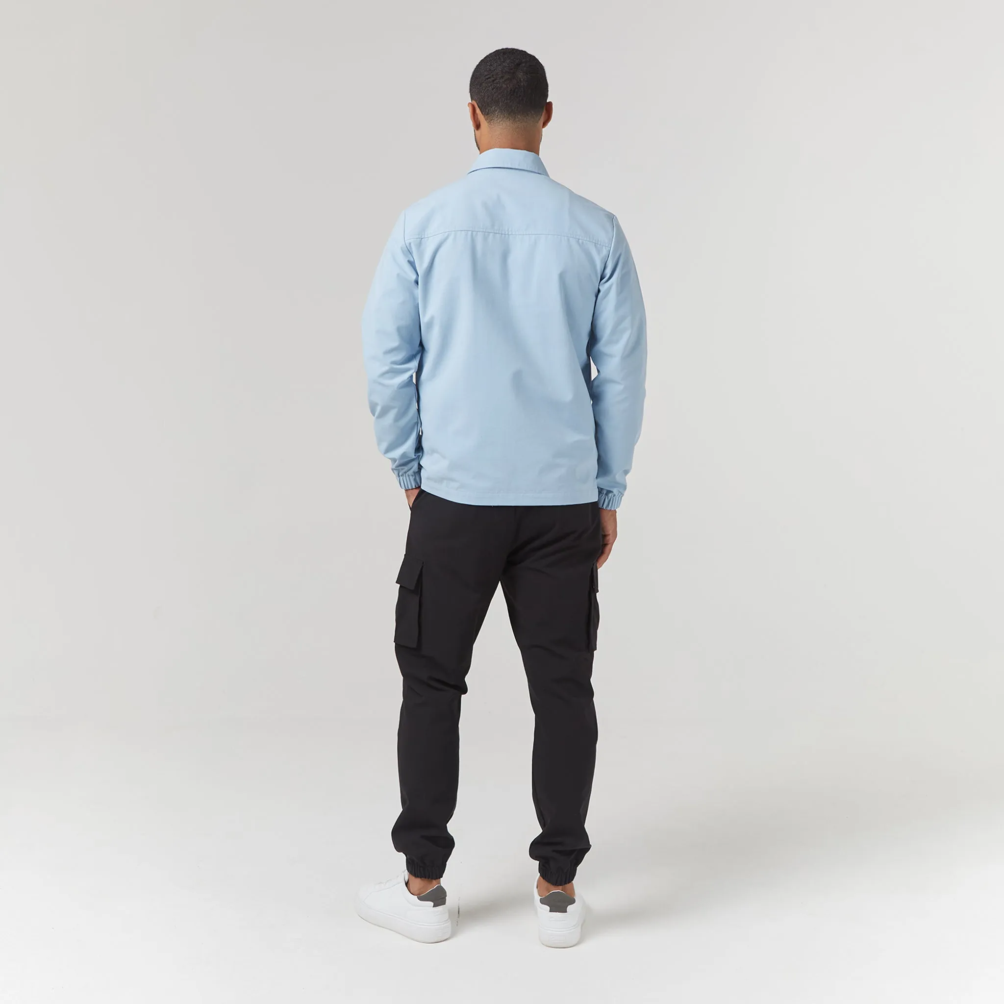 Utility Overshirt | Light Blue
